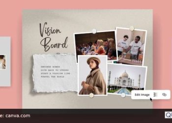 vision board