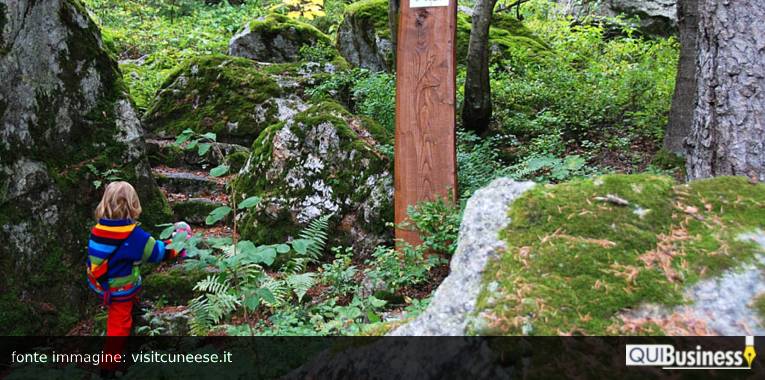 passeggiare nel verde QuiBusiness camminare nella natura